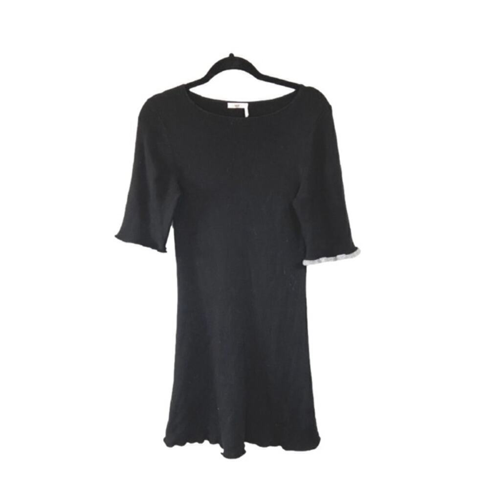 See by Chloe black sweater dress size M